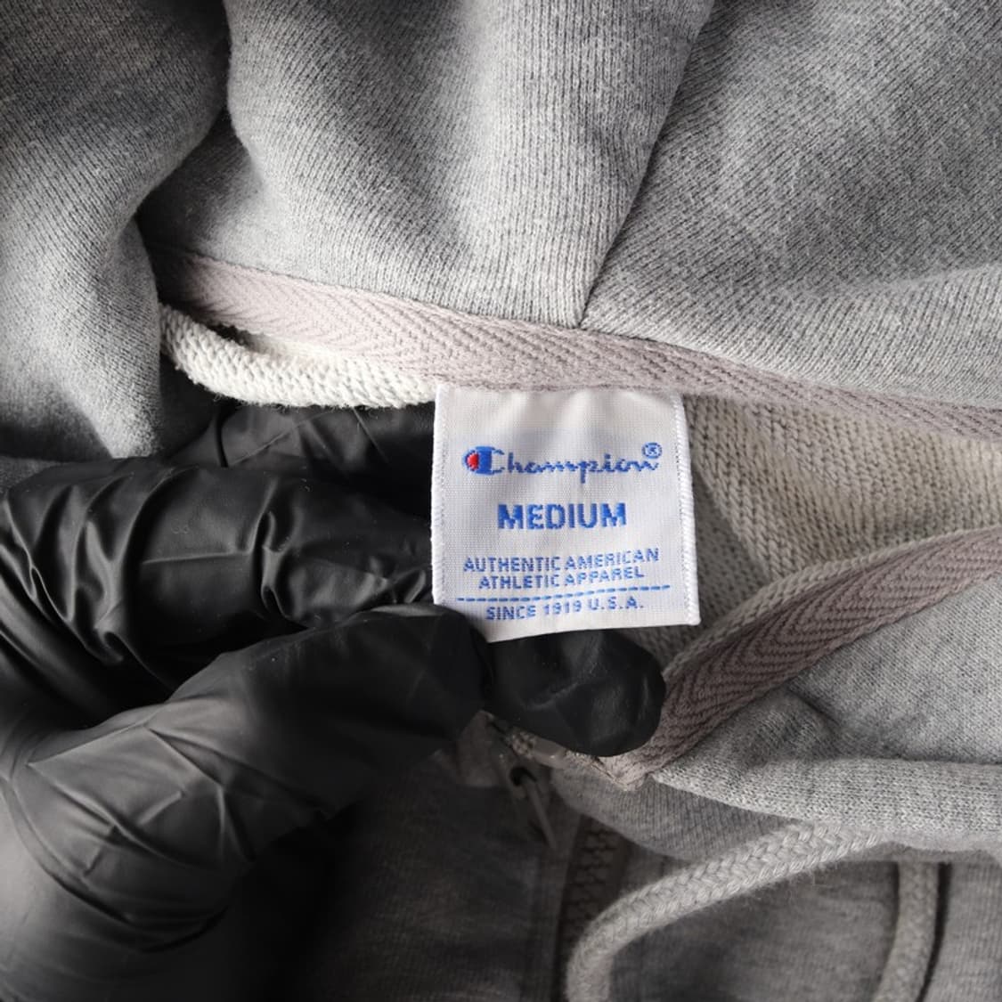 챔피온 재팬라인 스몰로고 후드 집업 상품이미지5