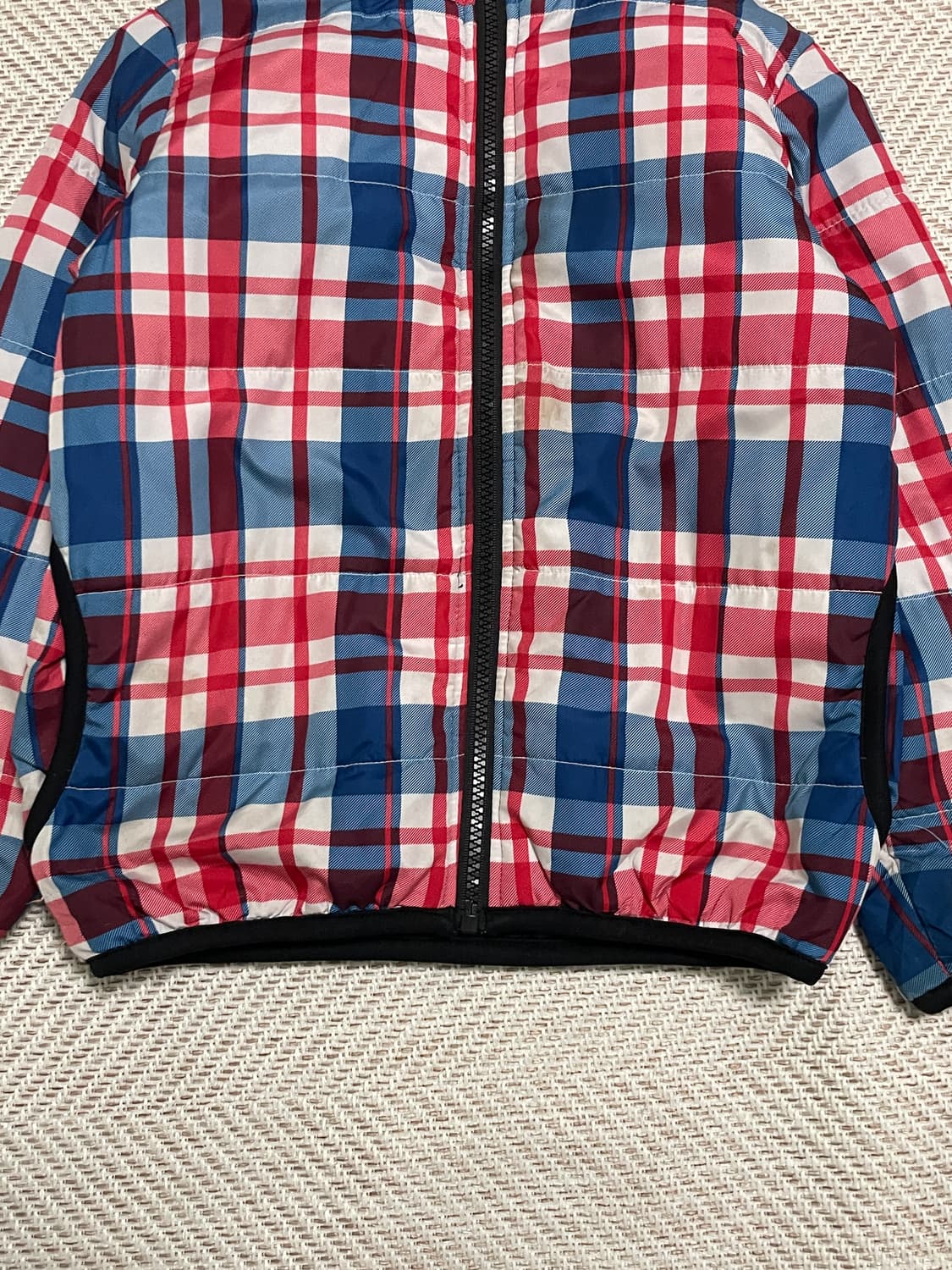 빈티지 키즈 sunny 체크 패딩 J03263 상품이미지2