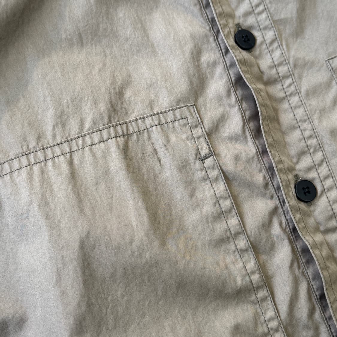 자라 x 스튜디오니콜슨 카키베이지 셔츠 S/M(105) 상품이미지7