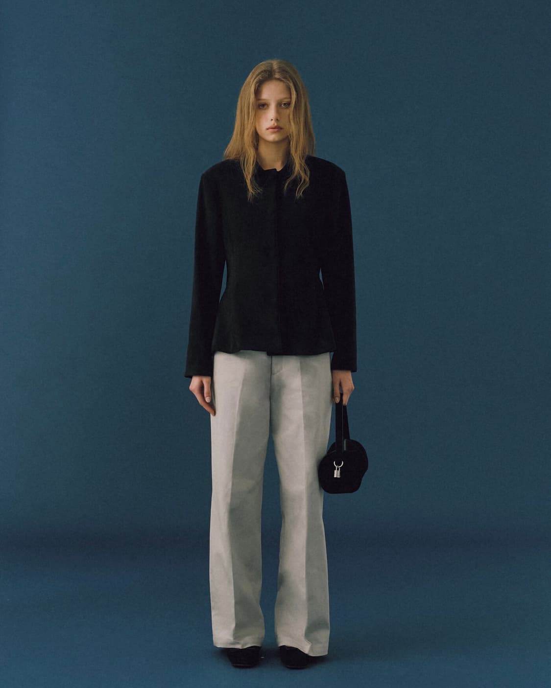 [새상품] 스무드무드 바레니아 스웨이드 자켓_블랙 상품이미지3