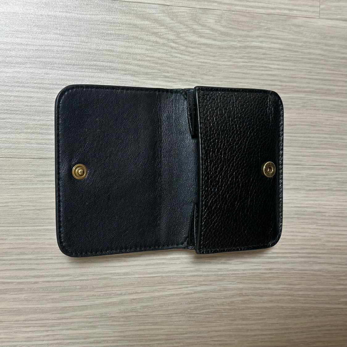 발렌시아가 캐시 미니 월렛 블랙 상품이미지4