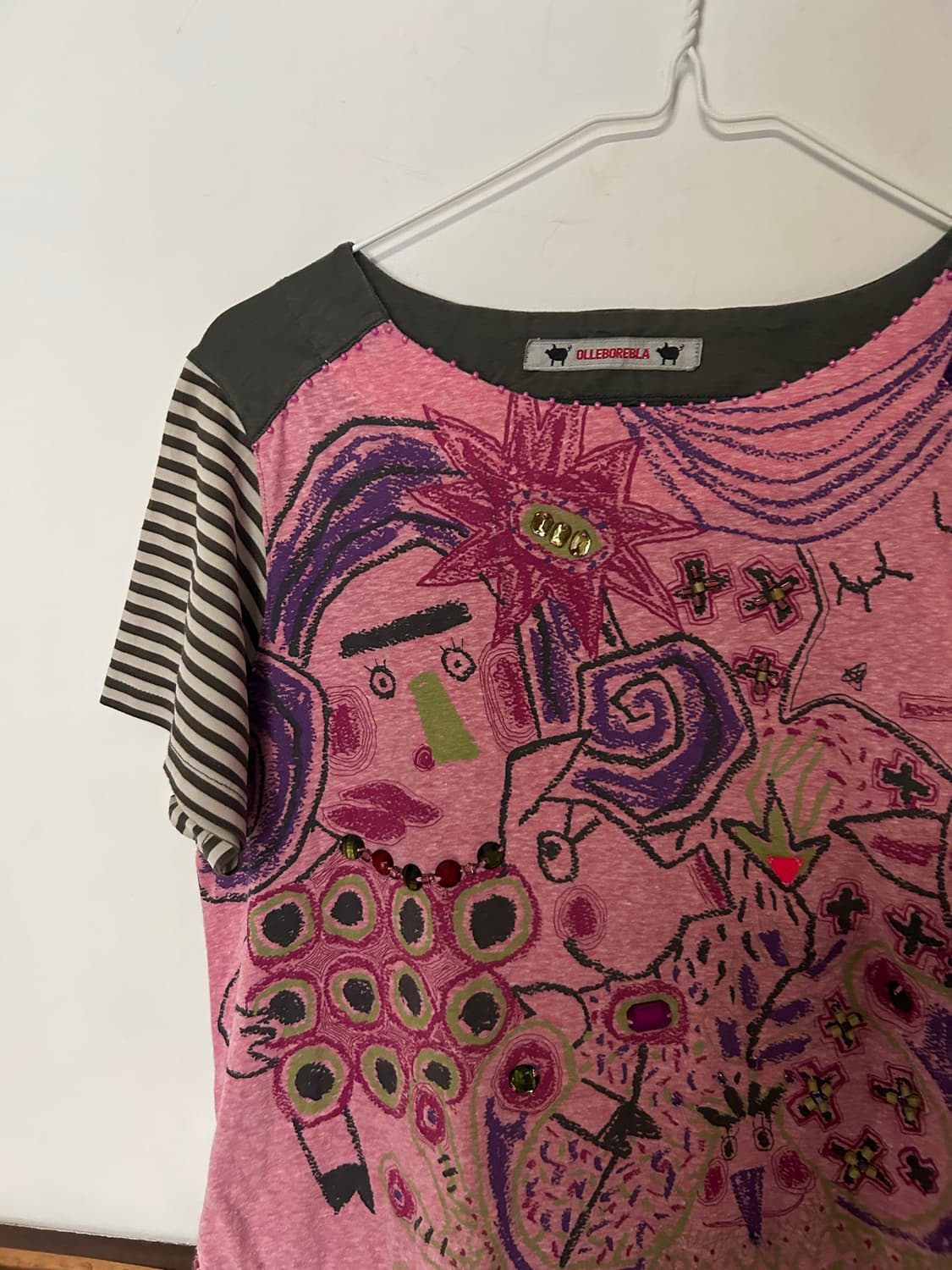 돼지 가족 롱티셔츠  상품이미지2