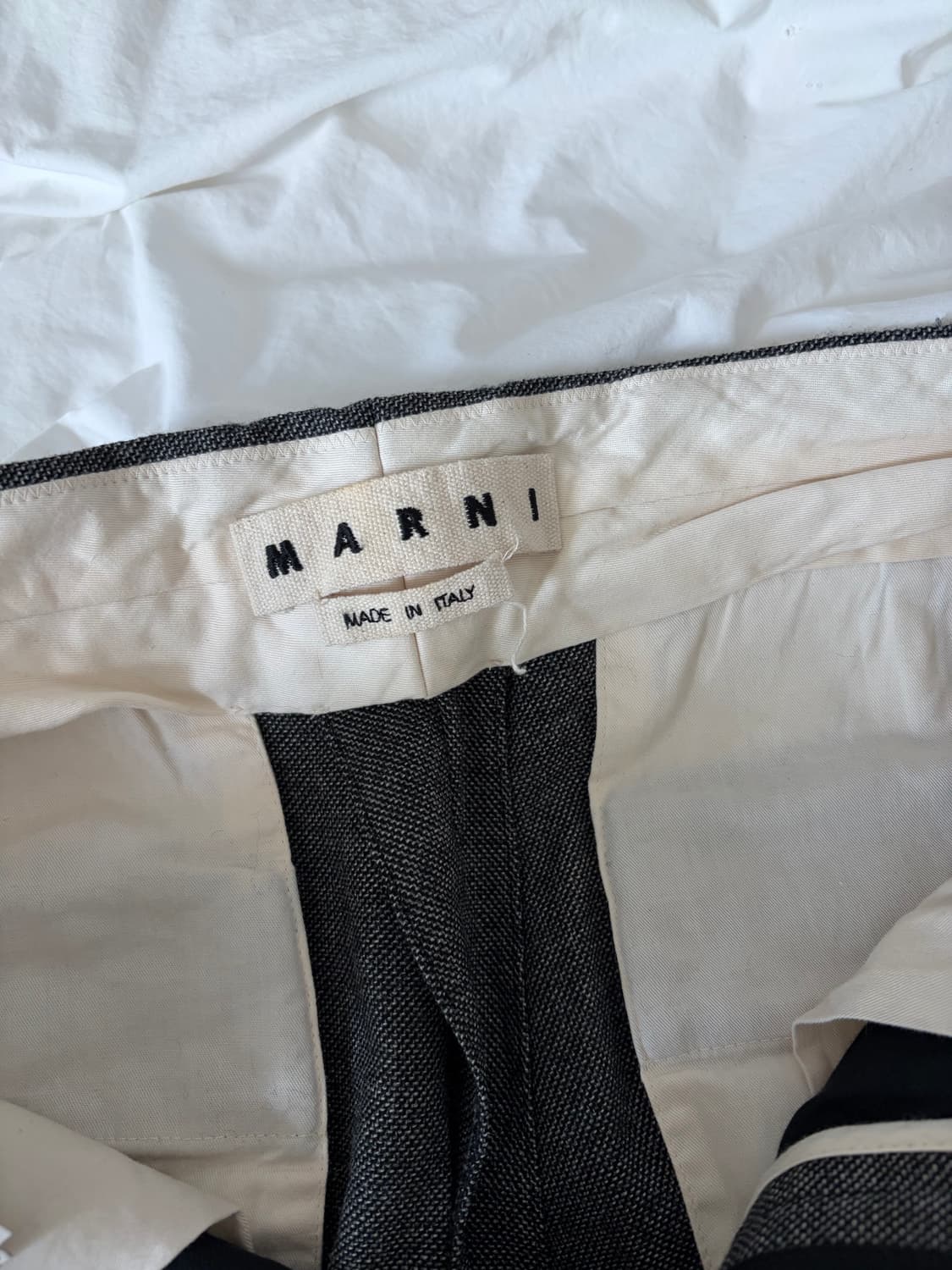 마르니(MARNI) 디스트로이드 플레어 팬츠 size 48 상품이미지3