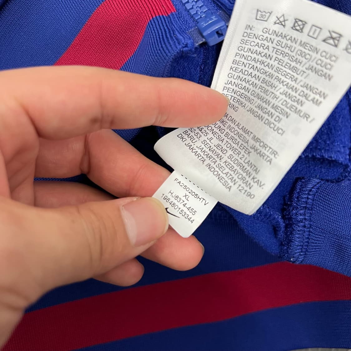 나이키 스우시 바르셀로나 25-26 앤섬 져지 자켓 상품이미지6