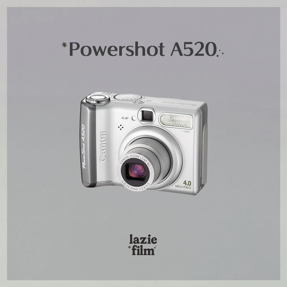 레어✧･ﾟCanon Powershot A520 캐논 파워샷 디카 상품이미지1