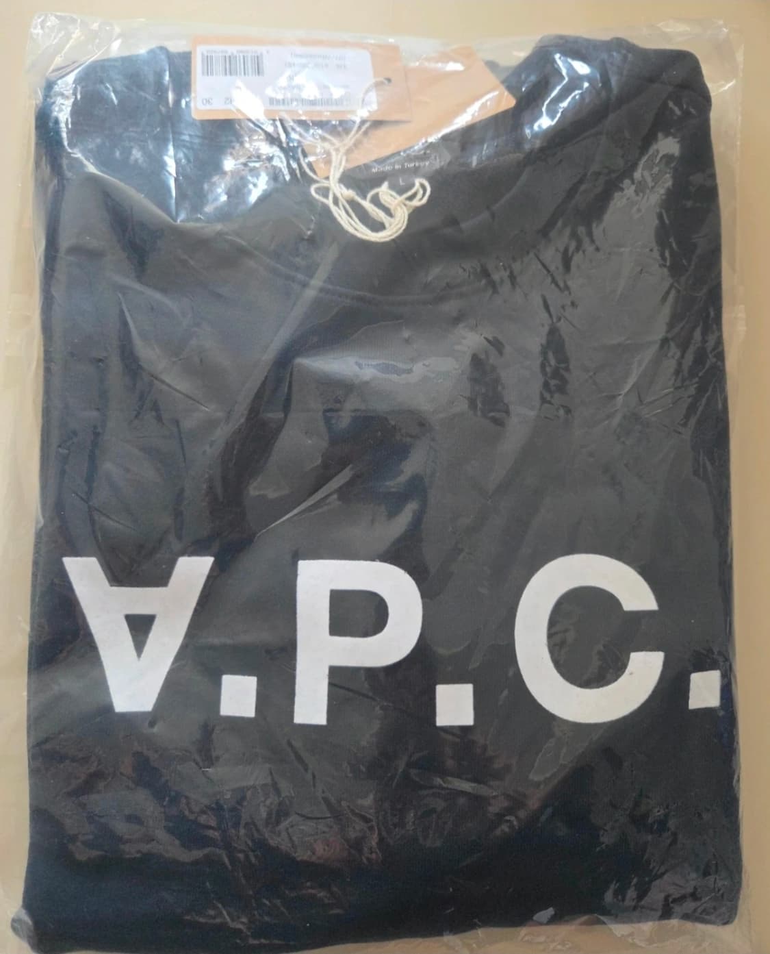 (새상품)아페쎄 APC V.P.C. 로고 맨투맨 XL, L 상품이미지3