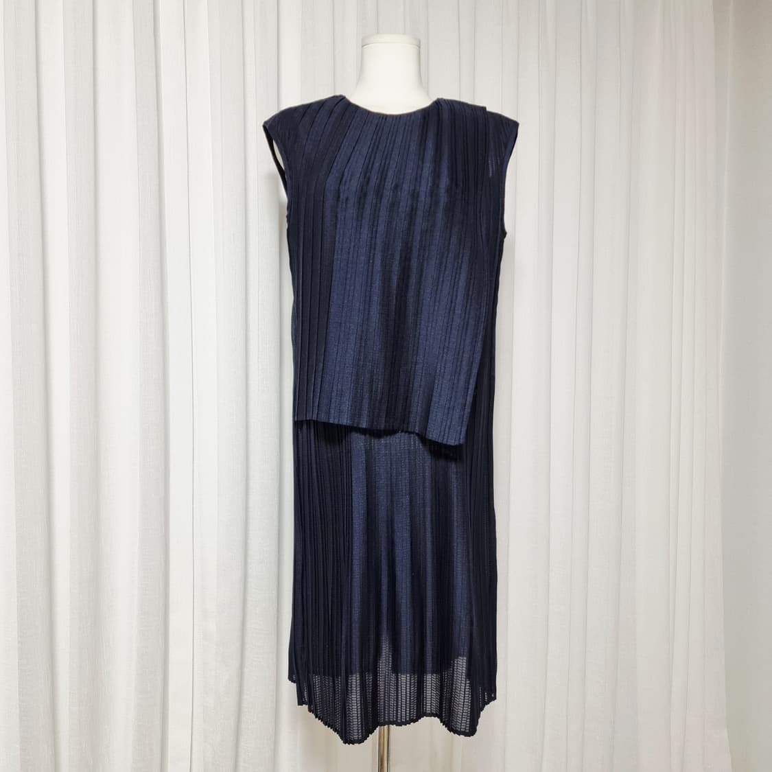 G.BOTTICELLI 보티첼리 플리츠 드레스 원피스 (5566) 상태굿 상품이미지1