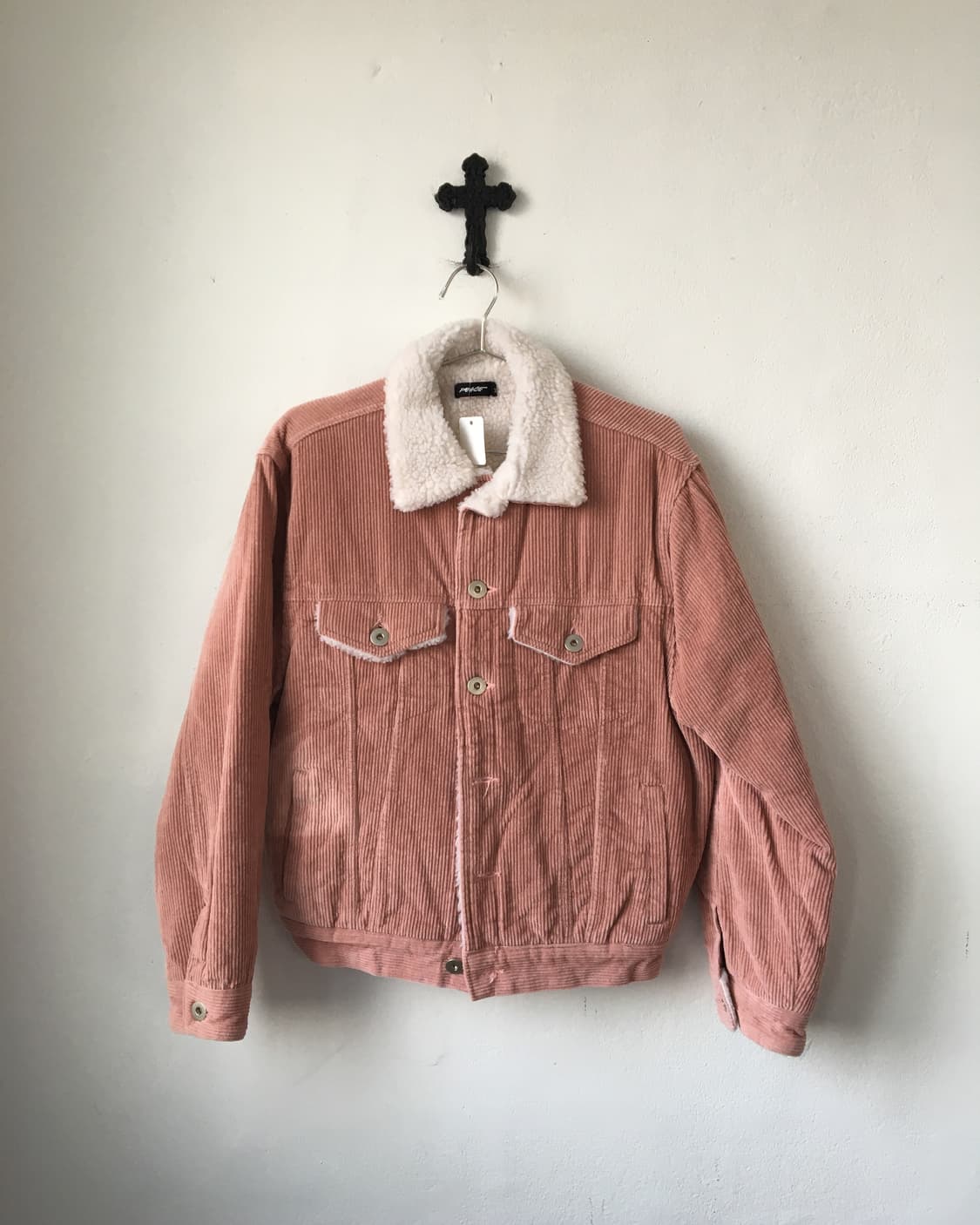 Fake fur corduroy jacket 상품이미지2