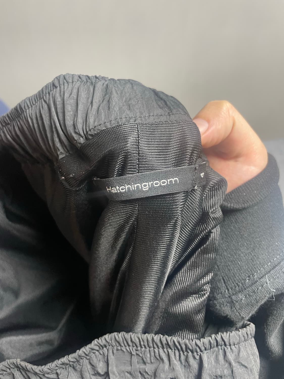 해칭룸 테크니컬 나일론 팬츠 4사이즈 블랙 상품이미지3