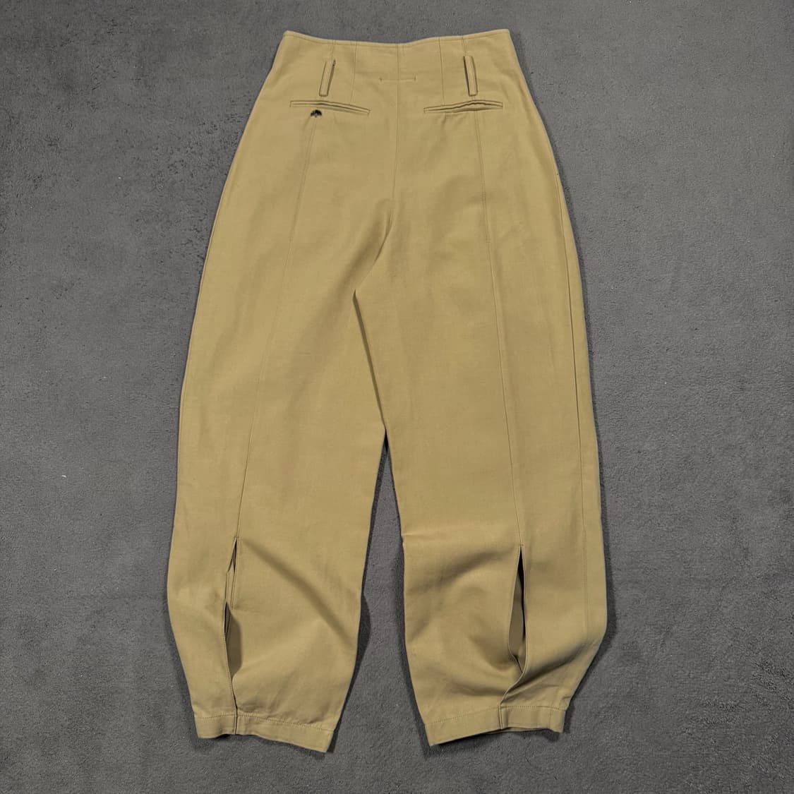 RECTO 렉토 벌룬핏 코튼 절개 팬츠 상품이미지2