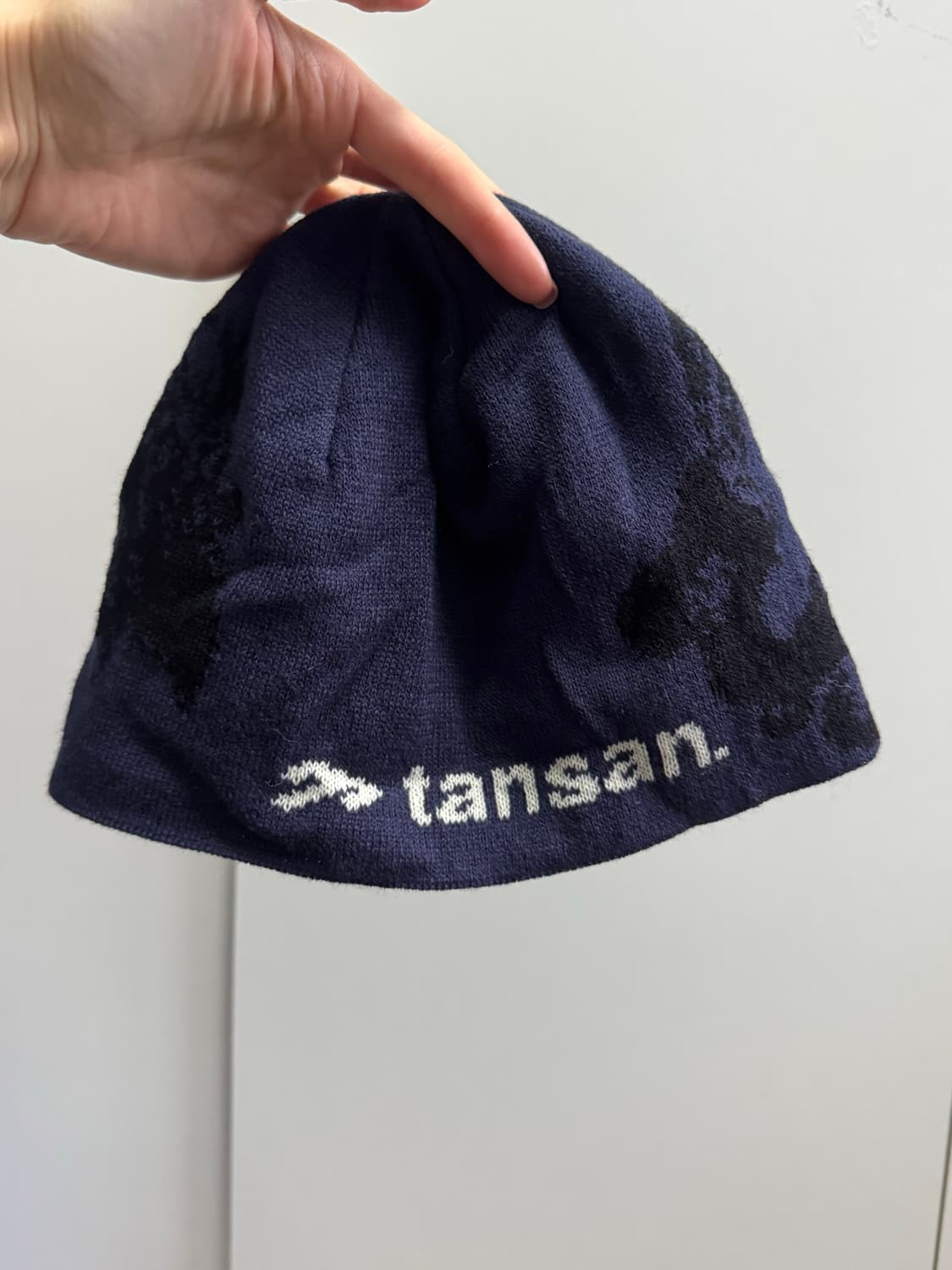 탄산마그네슘 자카드 엘 캐피탄 비니 네이비 상품이미지1