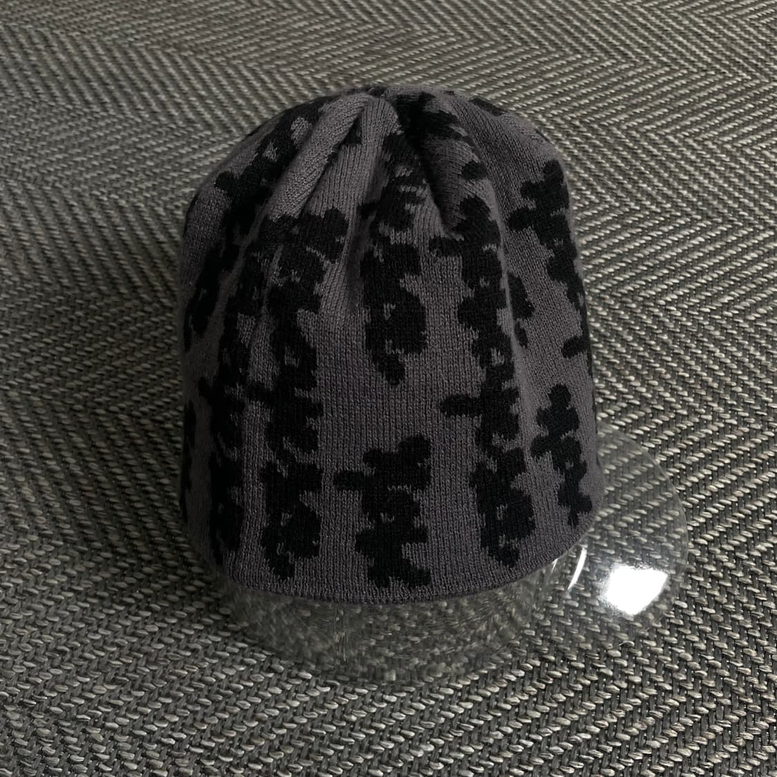 예스아이씨 스펠아웃 패턴 숏 비니o 3707 상품이미지3