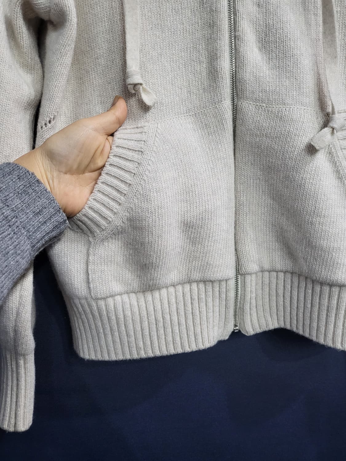 울 후드집업 상품이미지3