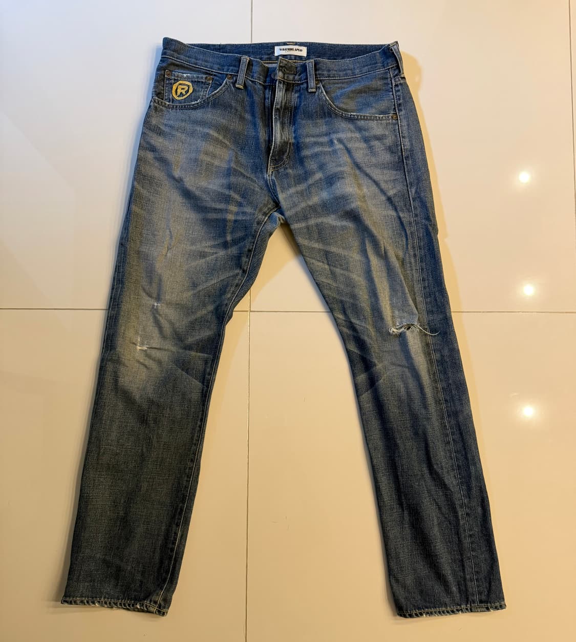 베이프 스타 OG 니고 데님 팬츠 상품이미지5