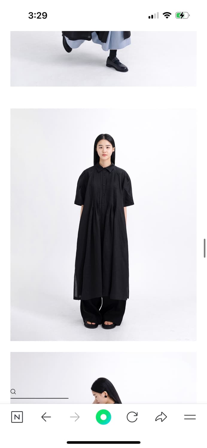 유노이아 Mone Pintuck Dress 상품이미지2