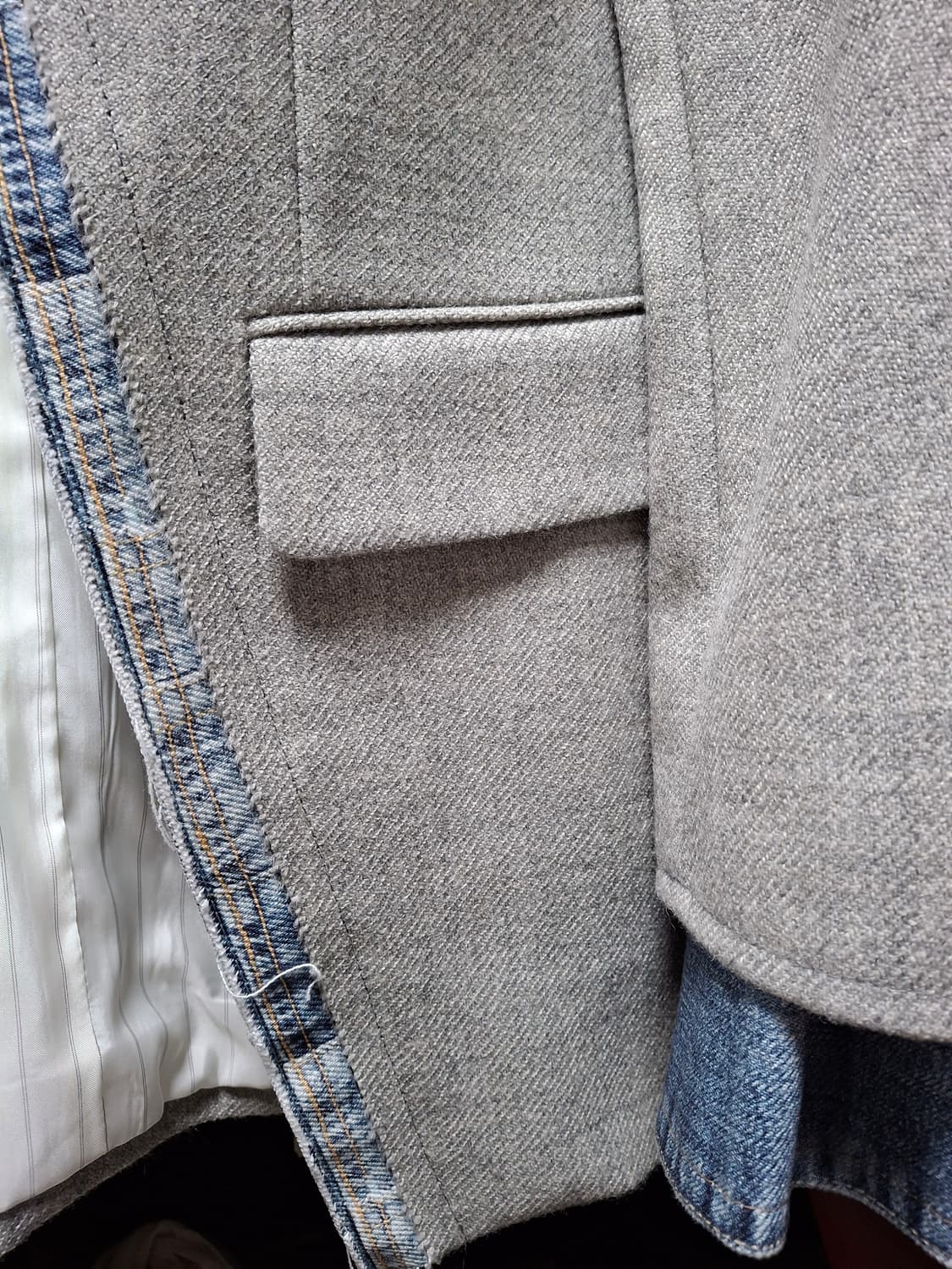 (마지막특가) 앤더슨벨 지켓 블레이저 os 새상품 상품이미지4