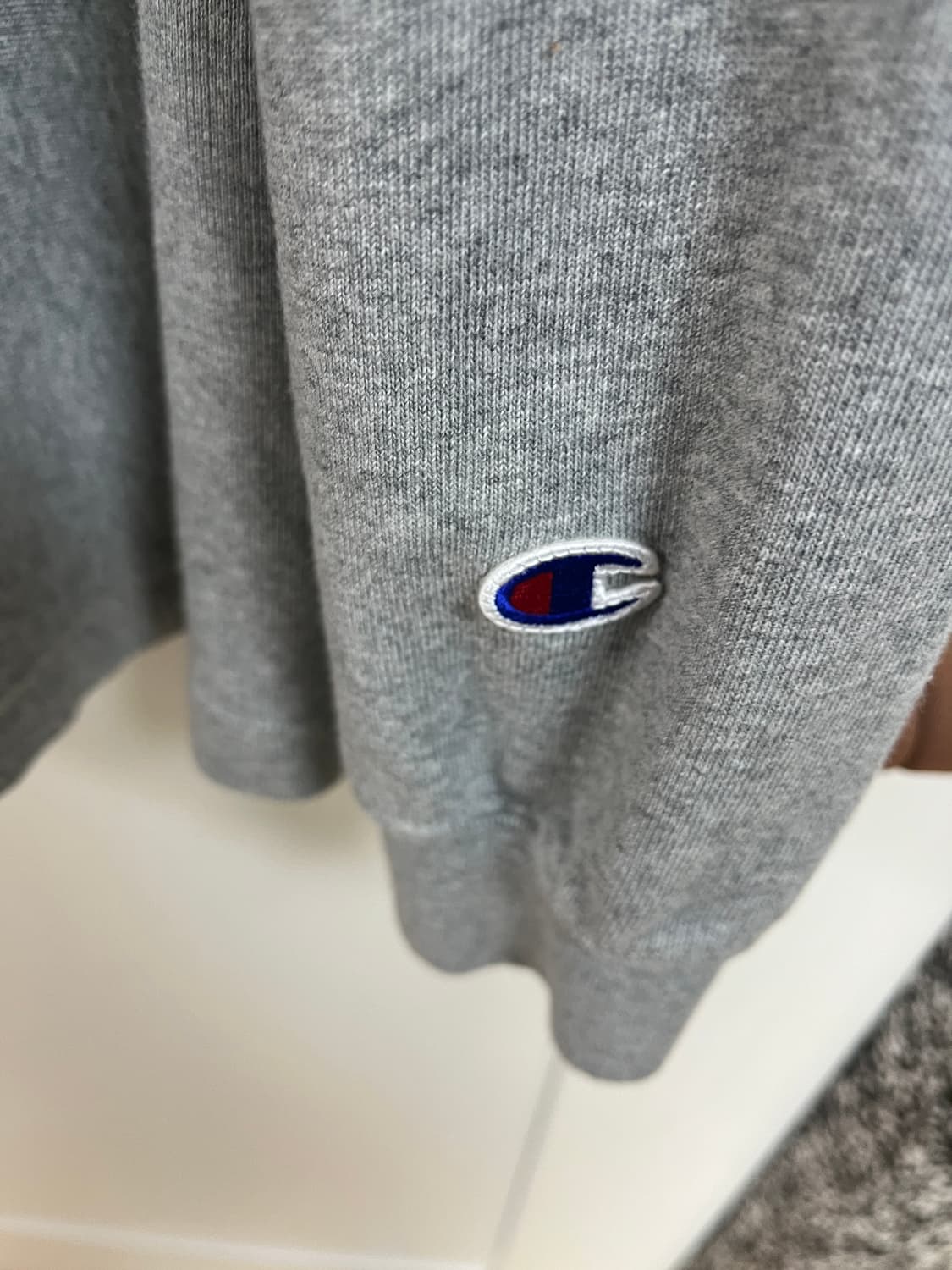 챔피언 배색 후드티셔츠 100~105 상품이미지4