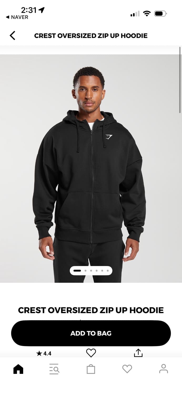 짐샤크 후디집업 상품이미지1