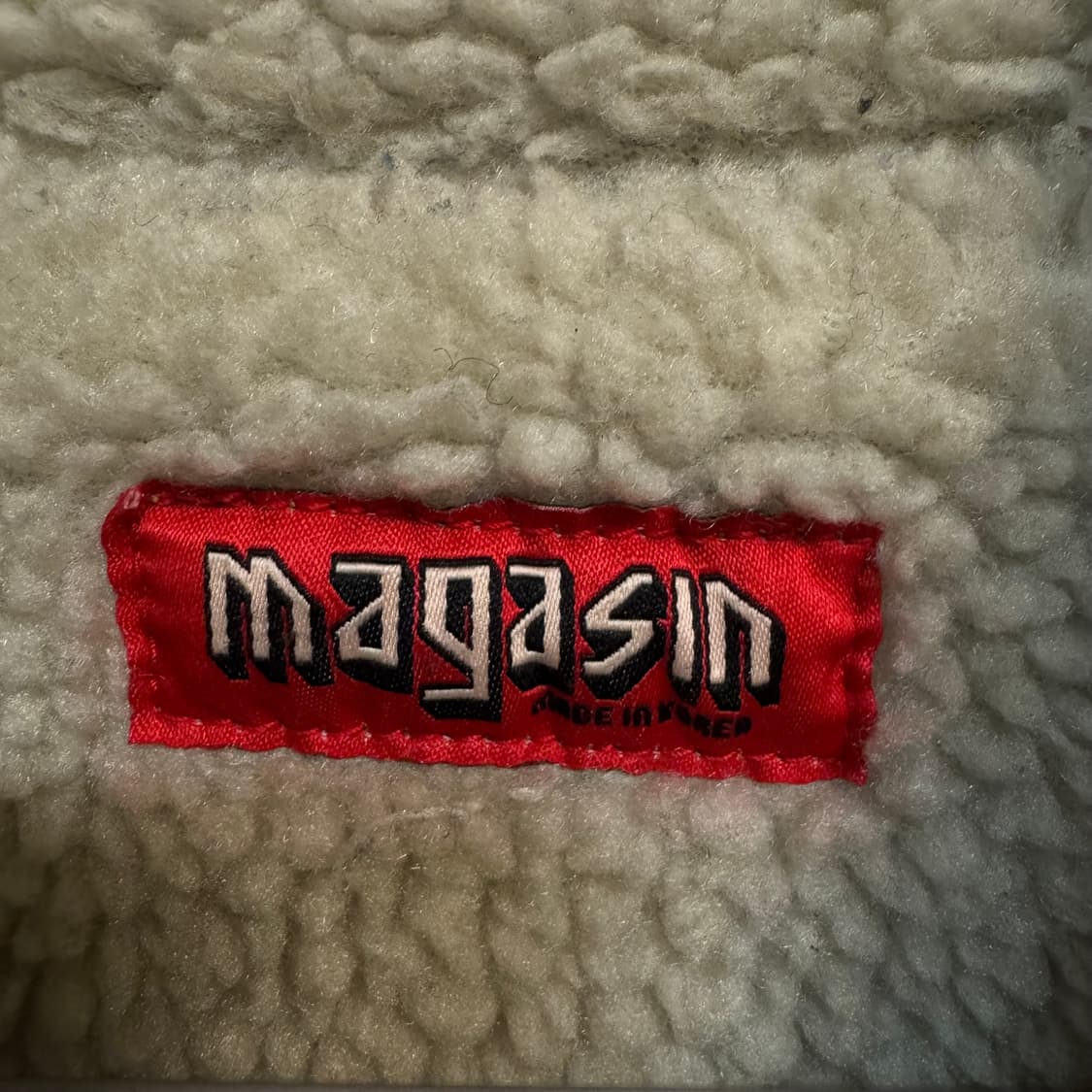 마가진 데님 쉐르파 자켓 상품이미지4