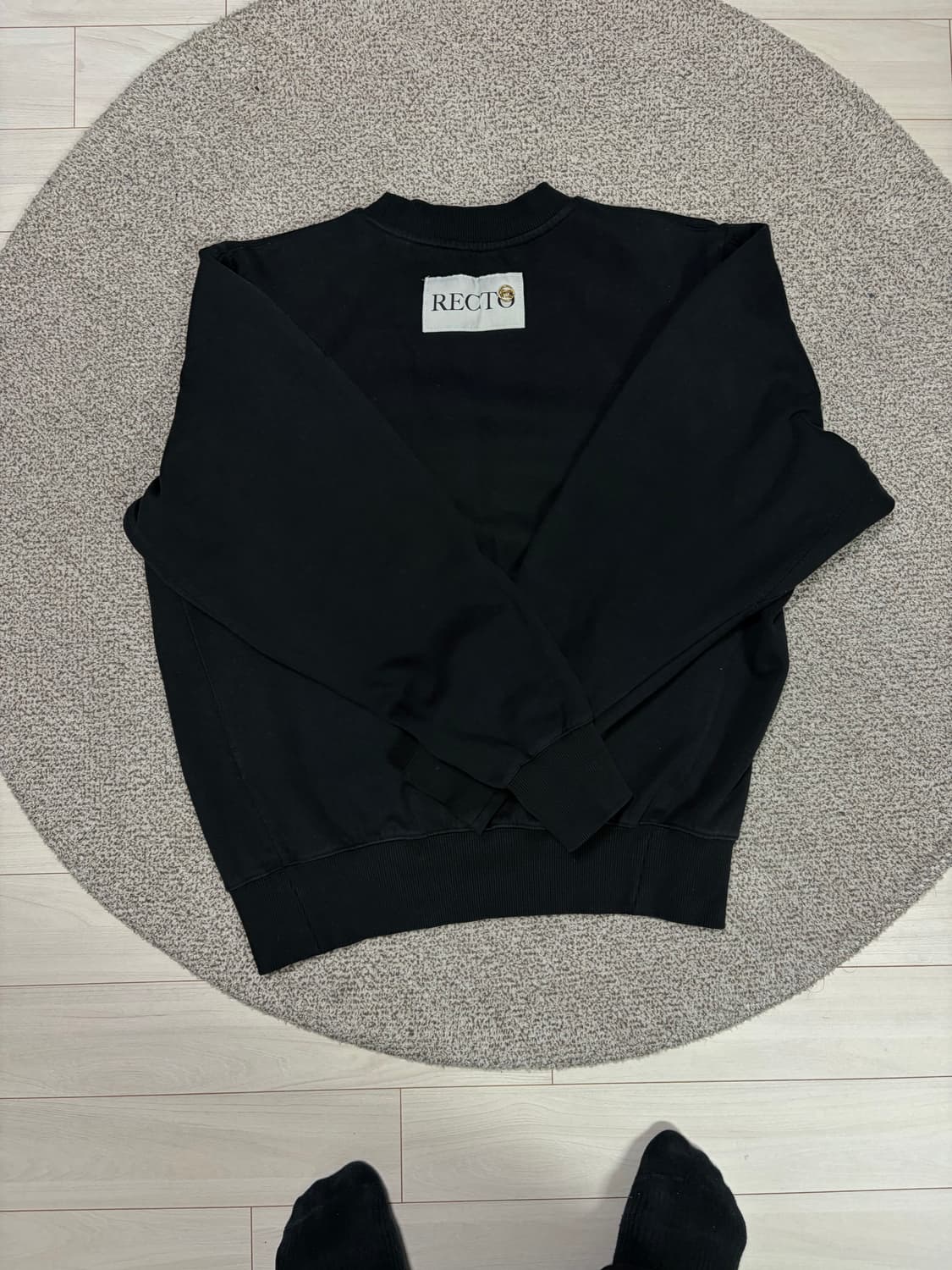 RECTO 로고 맨투맨 상품이미지2