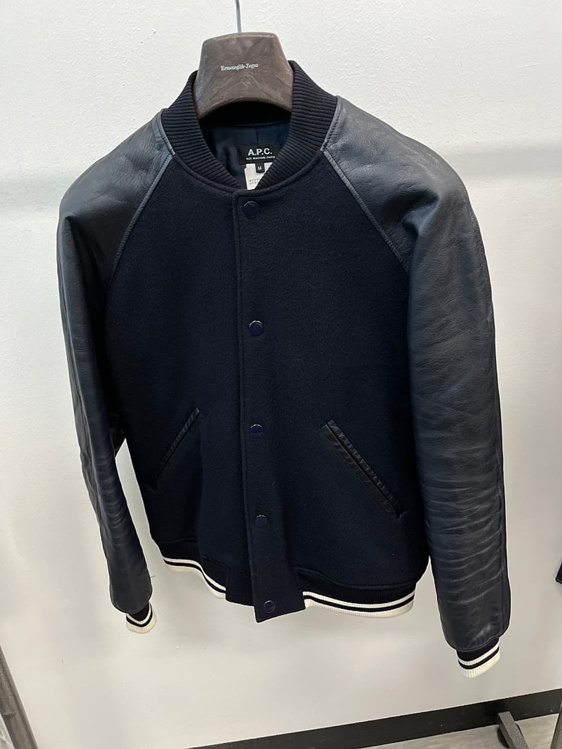 95) 아페세 레더 테디자켓  상품이미지3