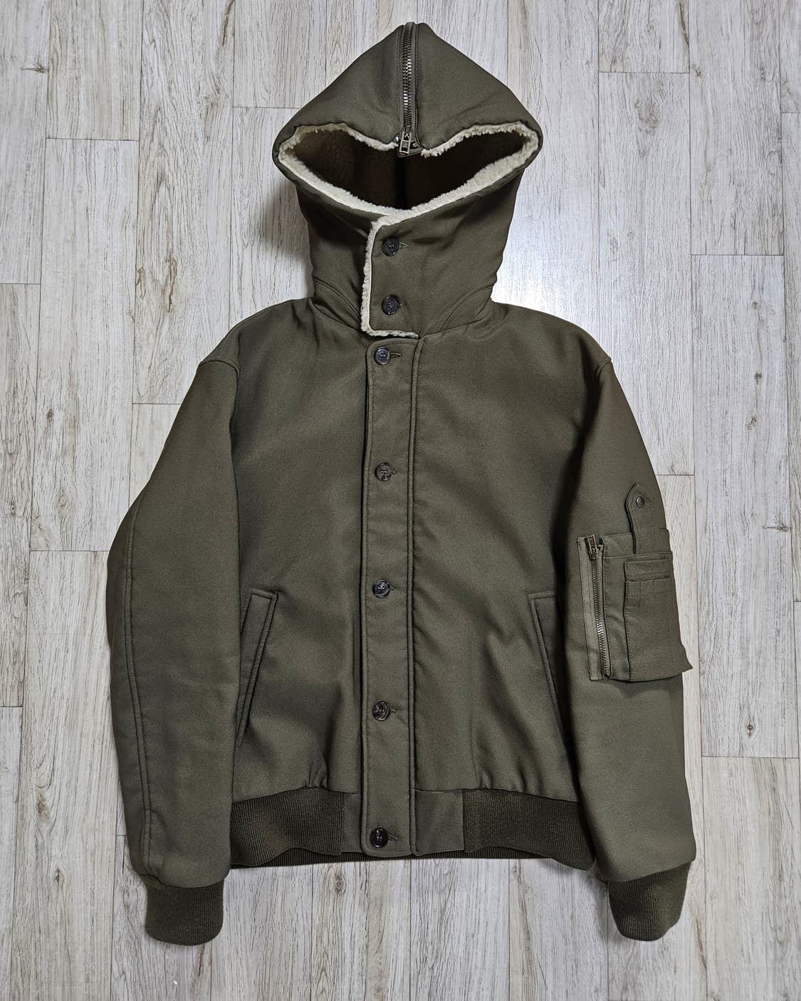 14AW 마르지엘라 밀리터리 봄버 상품이미지3