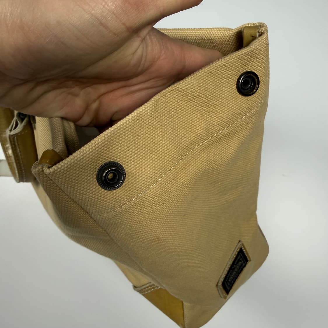 요시다포터 다이크 캔버스 토트백 카키 상품이미지6