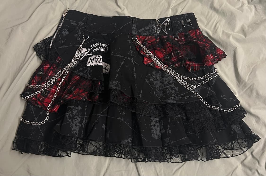 매드펑크 스커트 상품이미지2