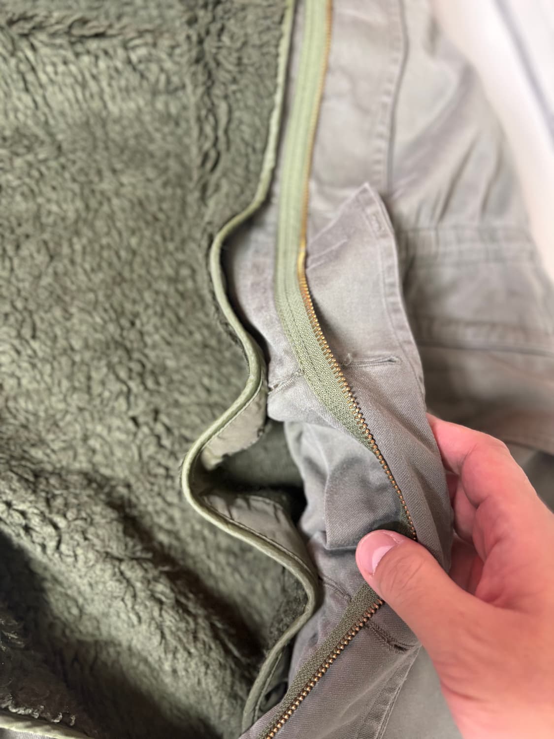 빈티지 프랑스군 야상 M64 내피포함 (L) 상품이미지4