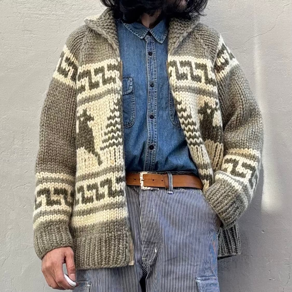 올드 코위찬 가디건 상품이미지10