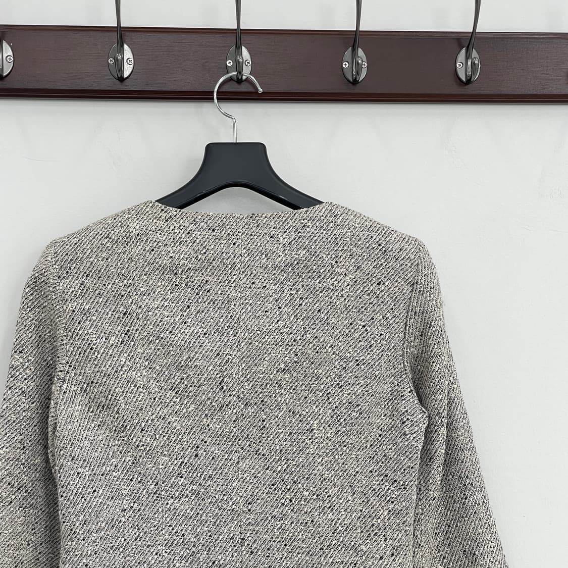 막스마라 트위드 논카라 자켓 상품이미지8