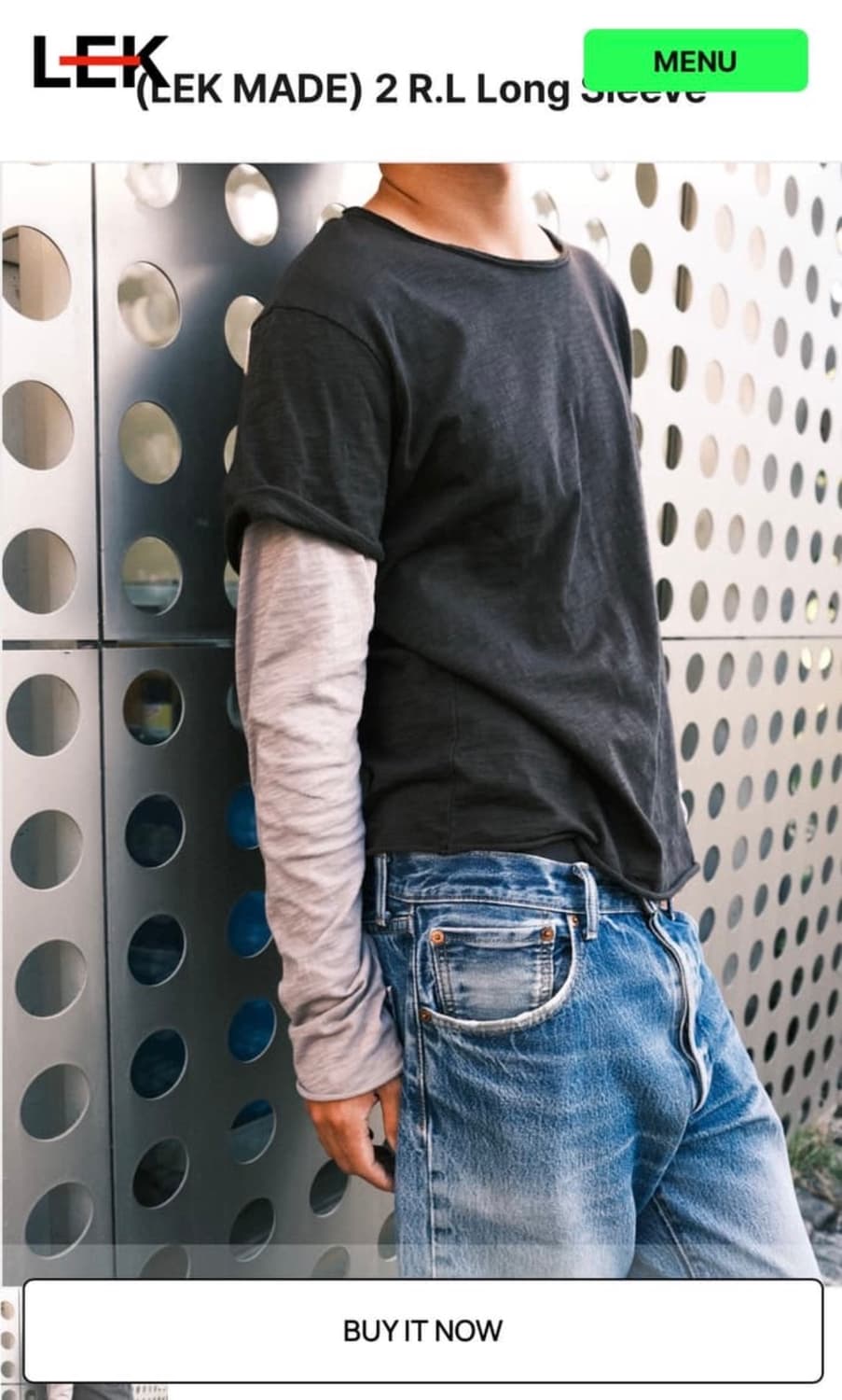 리키 롱슬리브 네츄럴핏 상품이미지1