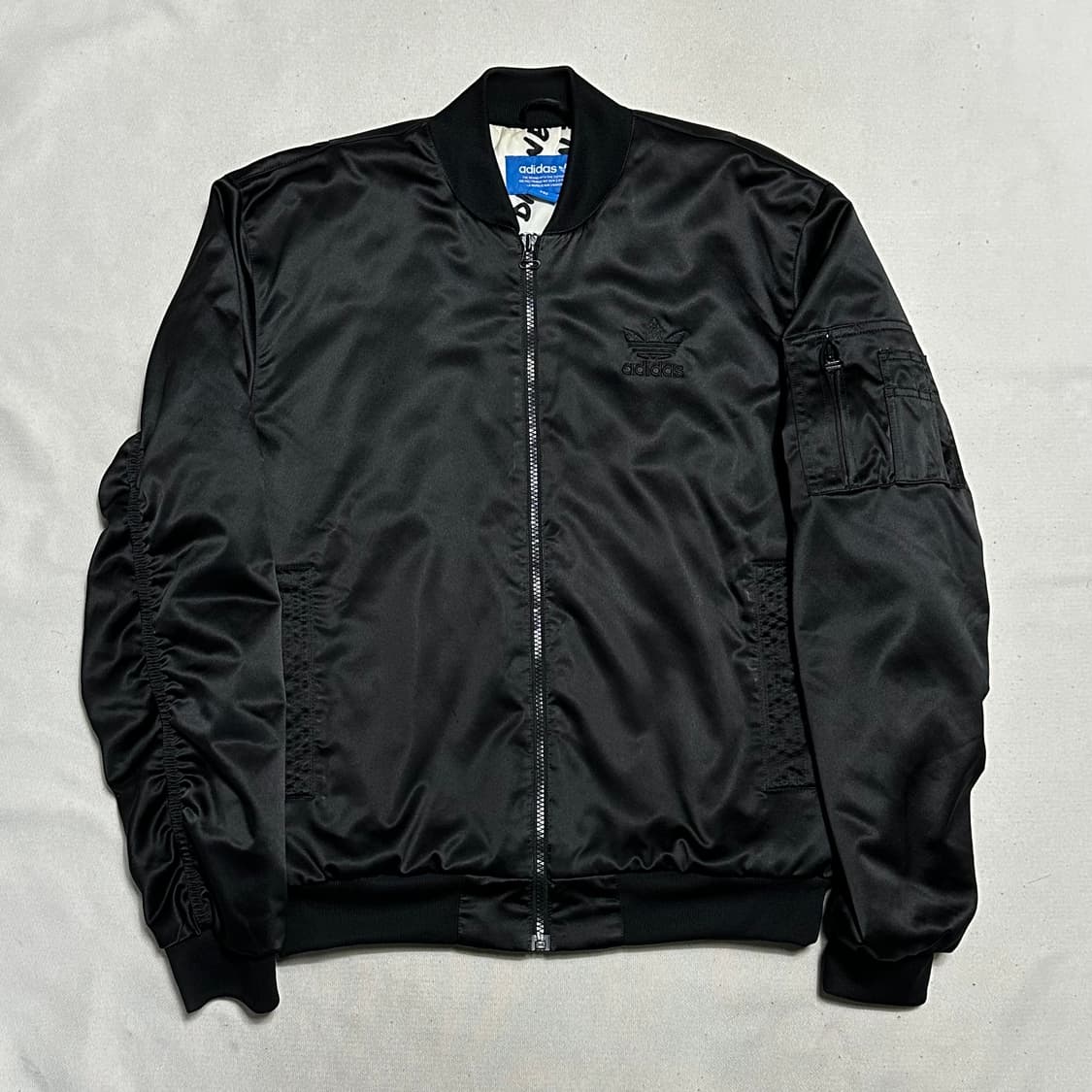 95 아디다스 슈퍼스타 ma-1 블랙 붐버 자켓 상품이미지2