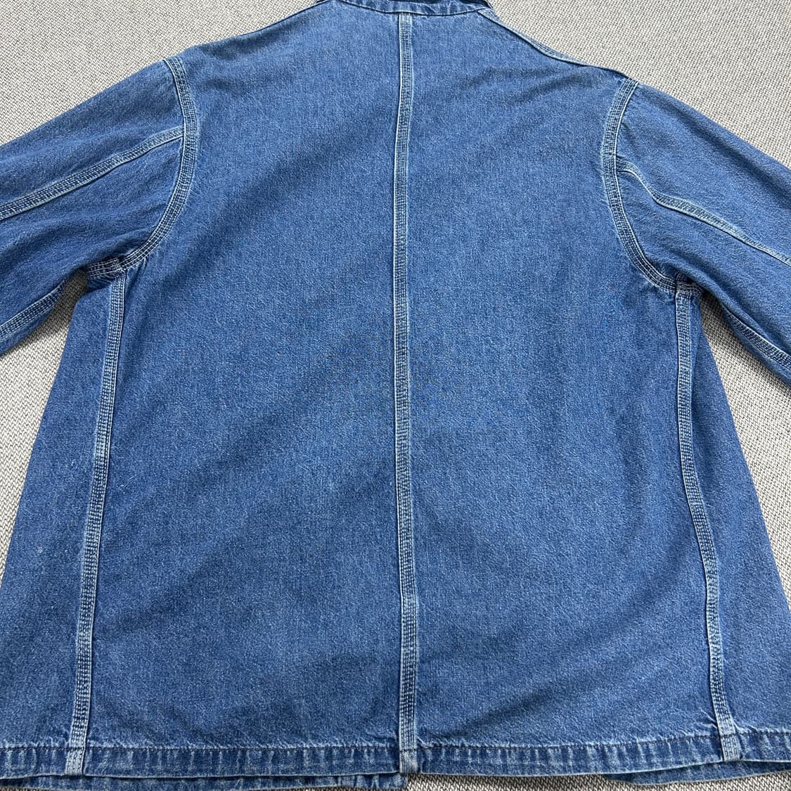 칼하트 USA 데님 커버올 자켓 상품이미지5