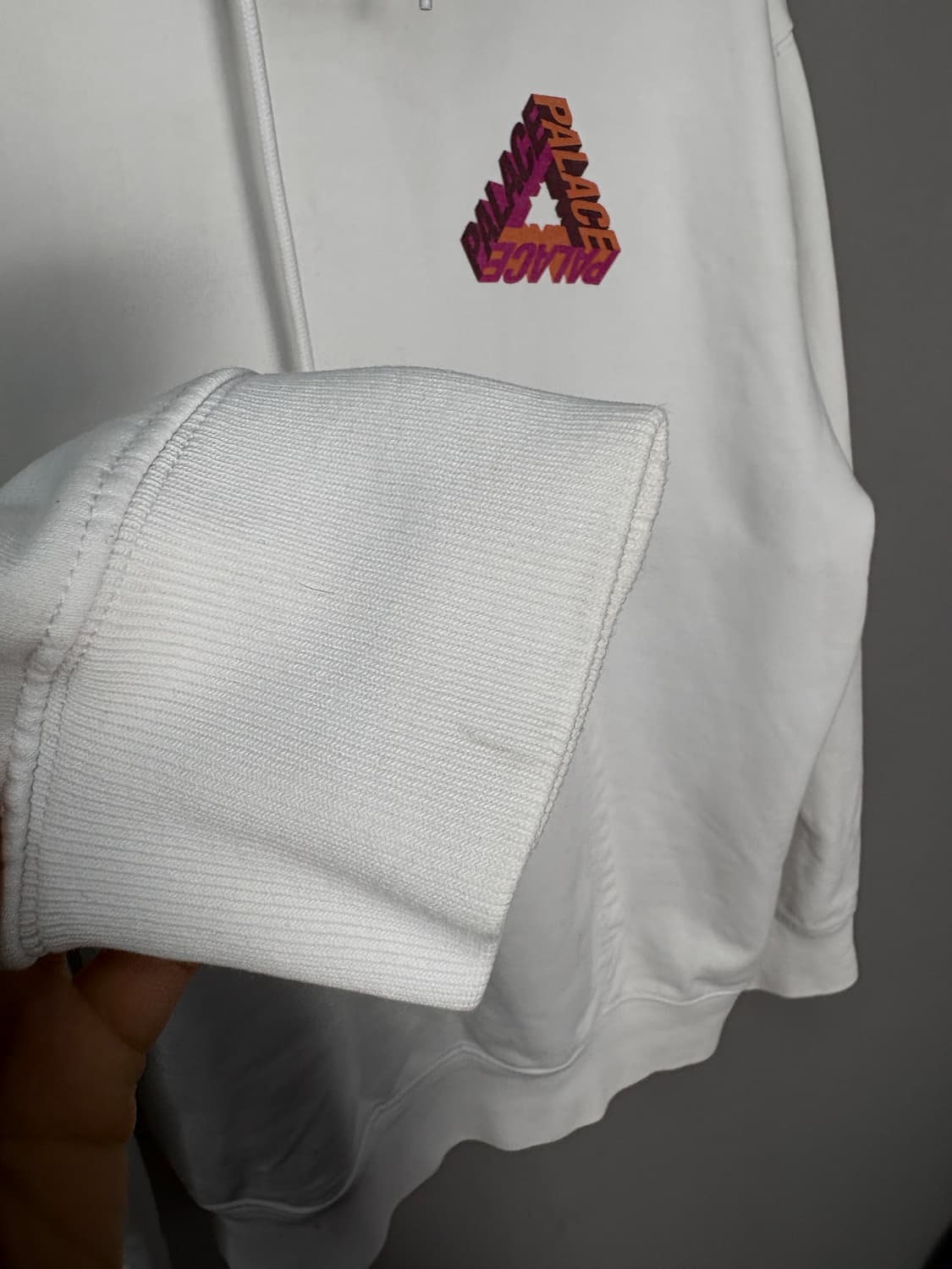 팔라스 P-3D 화이트 후드티 A3822 상품이미지8