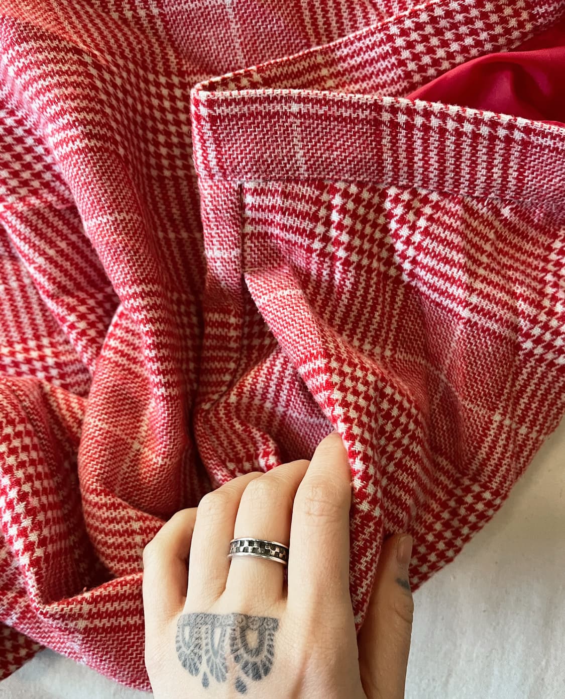 BEAMS BOY vintage check pleated skirt 상품이미지9