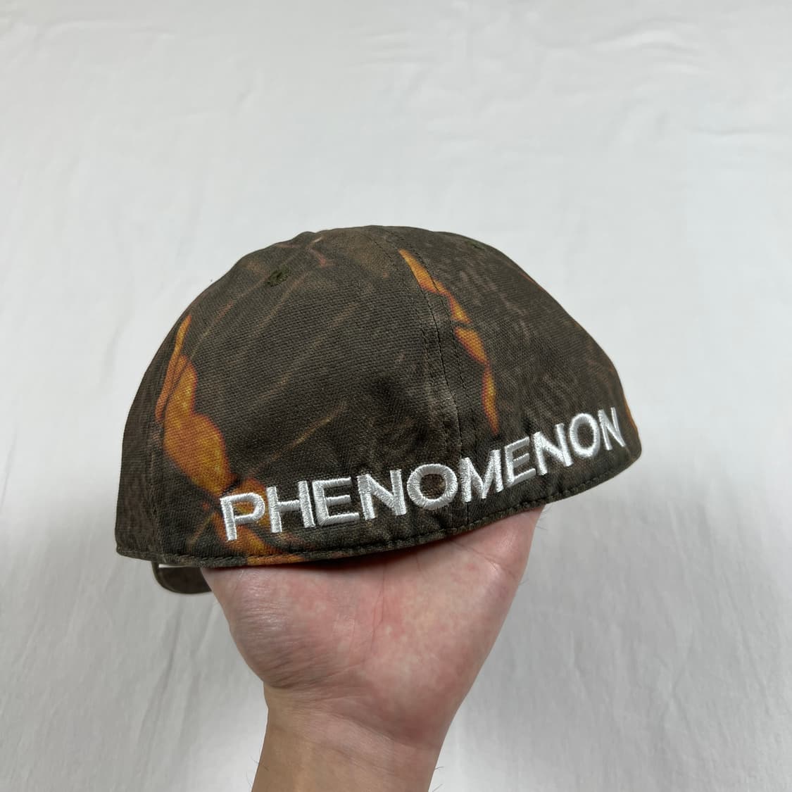 페노메논 phenomenon 레터링 로고 정글카모 캡 모자 상품이미지5