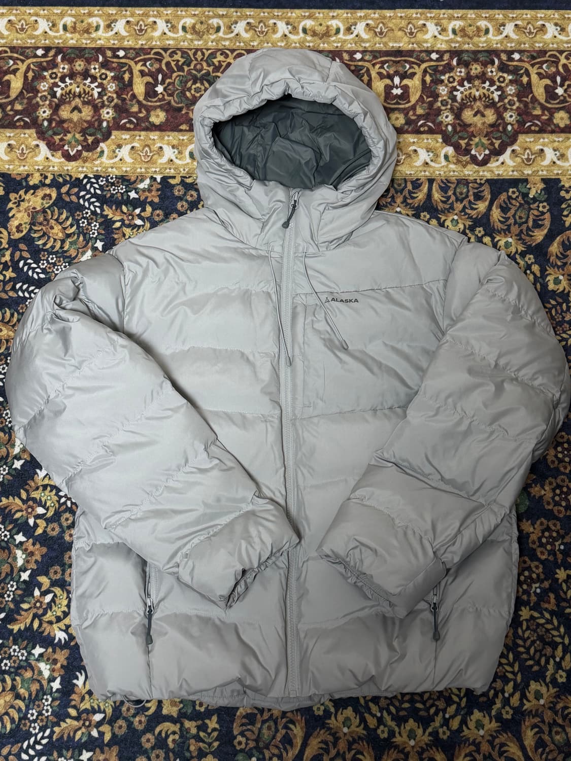 [XL]알래스카 경량패딩 점퍼 라이트그레이 상품이미지1
