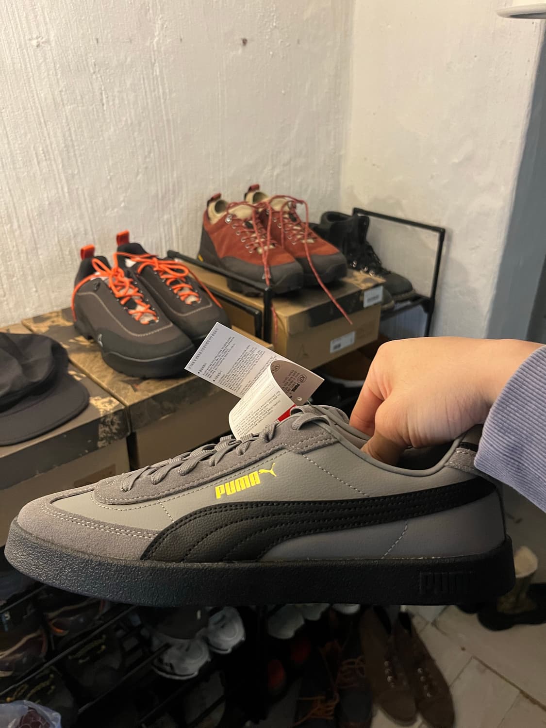 푸마 클럽 2 에라 캐스트 아이언 블랙 상품이미지3