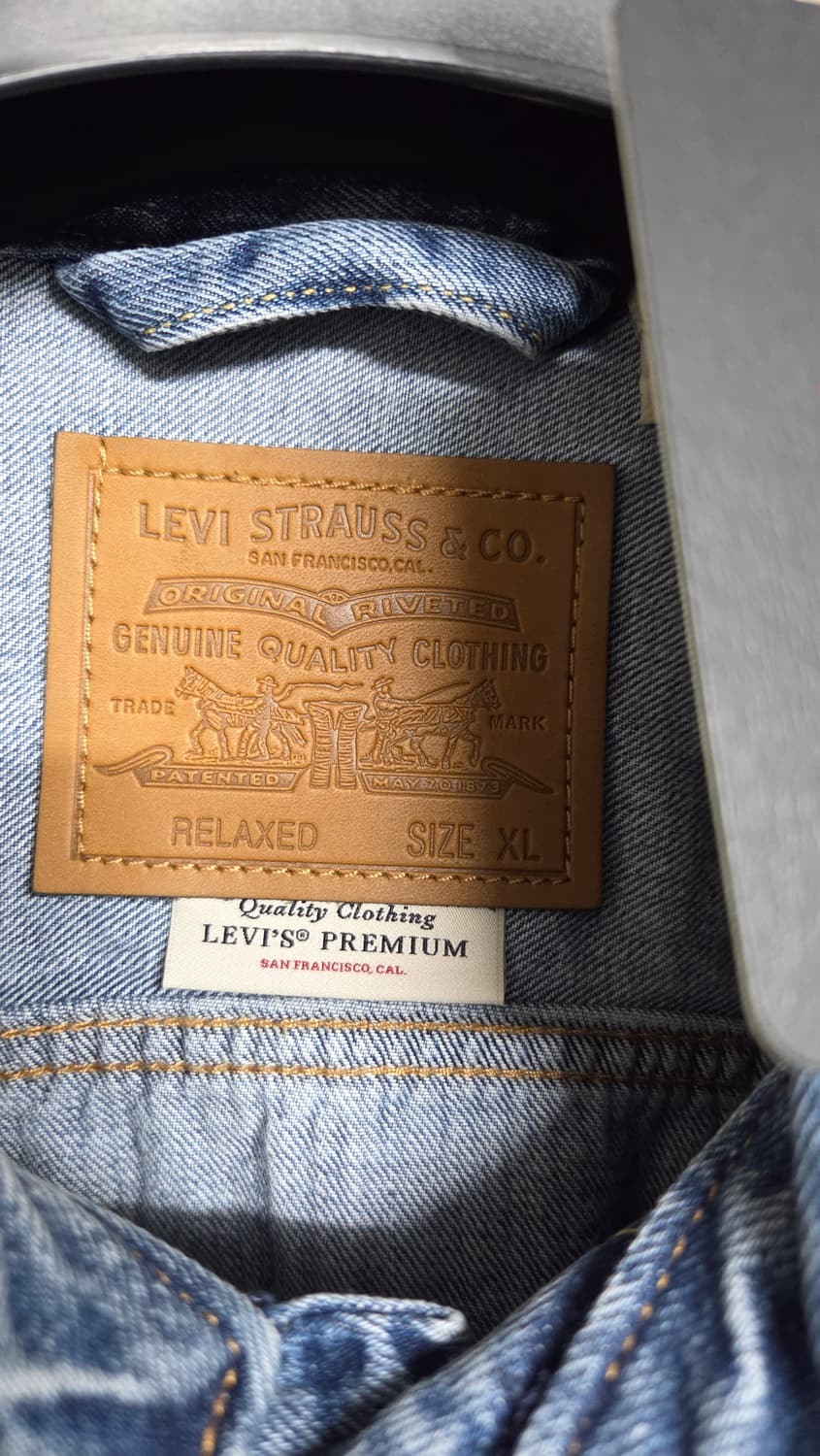 리바이스 타입 II 셀비지 데님 트러커 자켓 상품이미지2