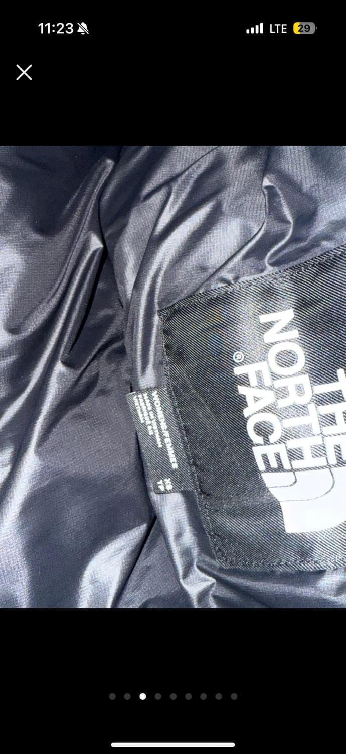 노스페이스 눕시 숏패딩 xs 모스핑크  상품이미지2