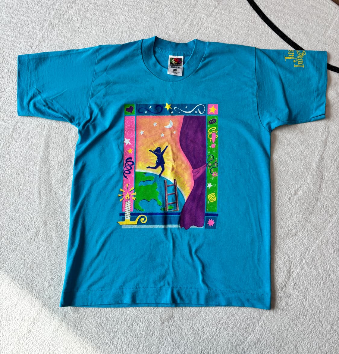 빈티지티셔츠_프룻오브더룸 주니어L 싱글스티치 상품이미지1