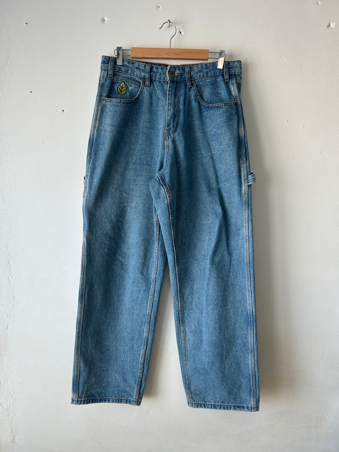 버터굿즈 weathergear 데님 배기 팬츠 / 블루,30 상품이미지1