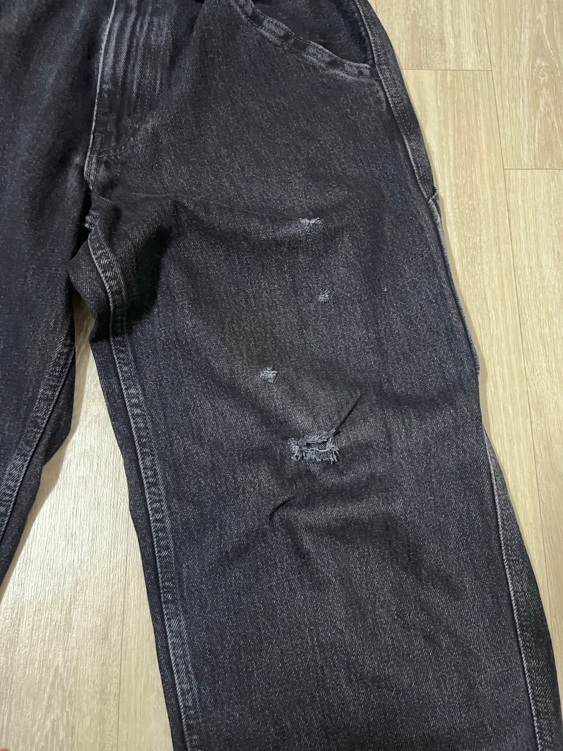 칸예 실버탭 카펜터 데님 상품이미지3