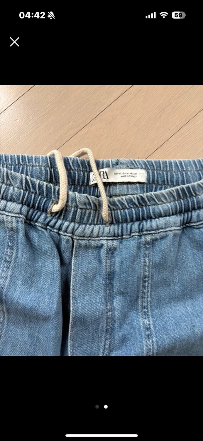 자라 청 카고팬츠 상품이미지2