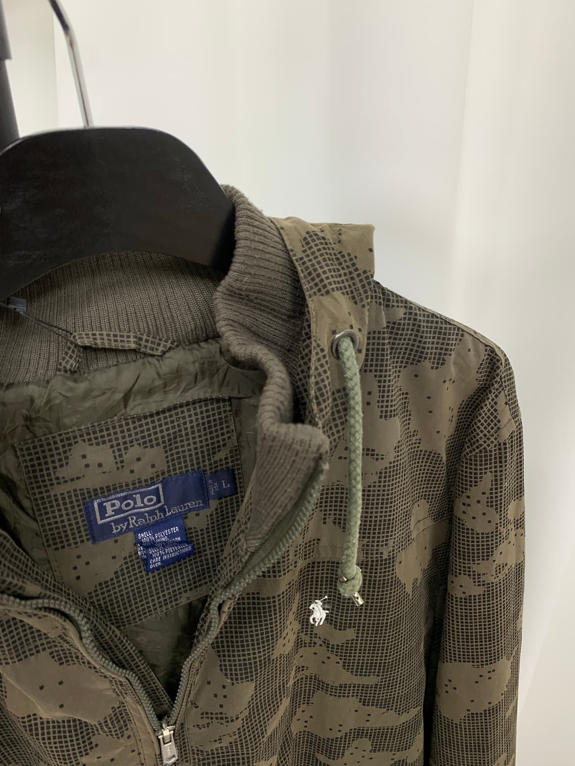 Polo camo zip-up hoodie 상품이미지4