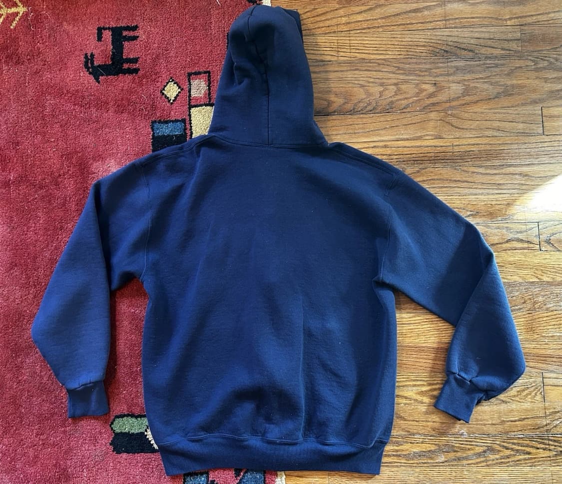 [M] 90s 러셀 후드집업 네이비 상품이미지3