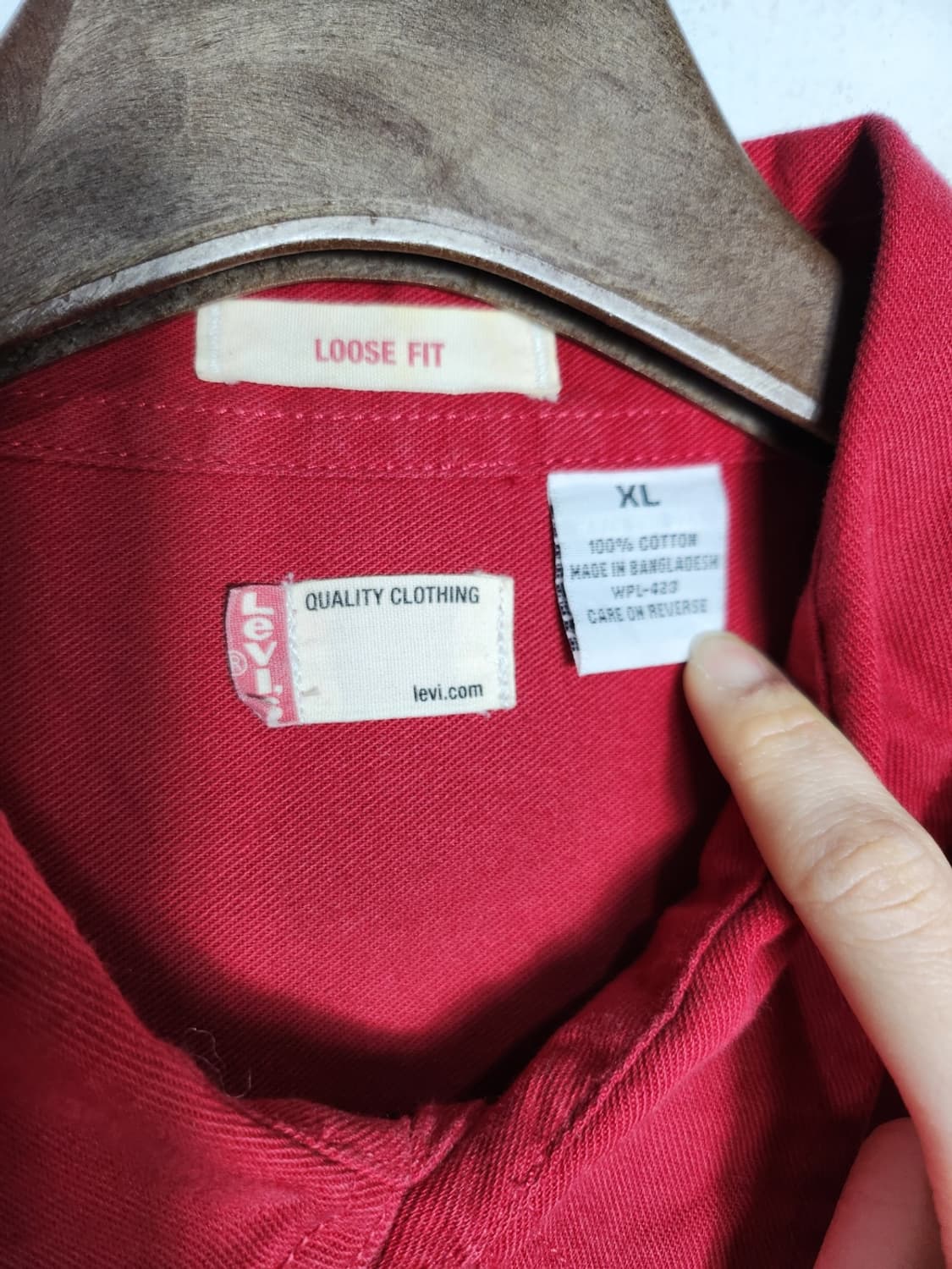 리바이스 루즈핏 셔츠 상품이미지3