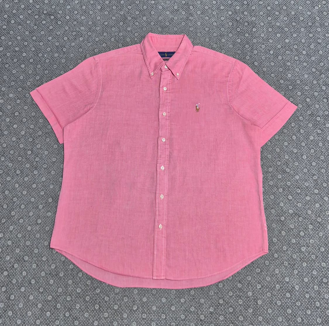 [L] 폴로 옥스포드 샴브레이 핑크  -511 상품이미지1