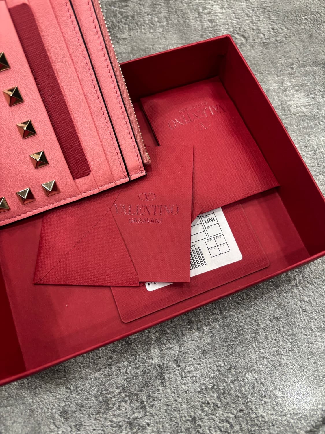 (새상품) 발렌티노 락스터드 카드지갑 미니카드지갑 배이비메탈클럽 상품이미지3